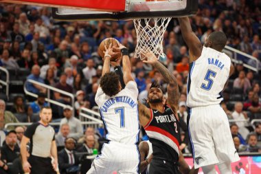 Orlando Magic 2 Mart 2020 tarihinde Orlando Florida 'daki Amway Center' da Portland Trailblazers 'a ev sahipliği yaptı.. 