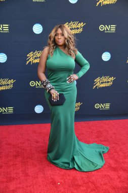 24 Mart 2018 Cumartesi günü Las Vegas 'taki Orleans Resort' ta düzenlenen 33. Yıldız Ödülleri Kırmızı Halı sırasında ünlüler.