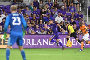 Orlando City SC, 22 Eylül 2018 'de Florida Exploria Stadyumu' nda Houston Dynamo 'yu ağırladı..