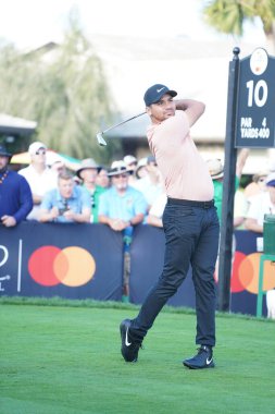 Orlando Florida 'daki Bay HIll Club Lodge' da 5 Mart 2020 'de düzenlenen 2020 Arnold Palmer Birinci Tur Grupları sırasında, 