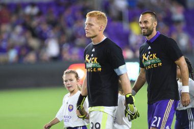 Orlando City SC, 22 Eylül 2018 'de Florida Exploria Stadyumu' nda Houston Dynamo 'yu ağırladı..