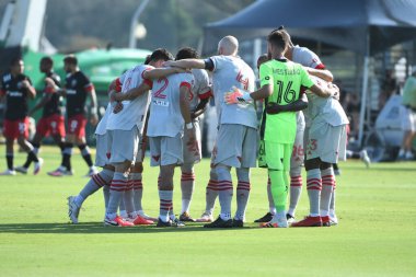 Toronto FC, 13 Temmuz 2020 tarihinde Orlando Florida 'da düzenlenen ESPN Wild World of Sports' ta düzenlenen MLS Back Tournament sırasında D.C. United ile karşı karşıya geldi..  
