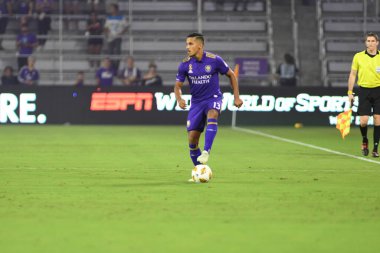 Orlando City SC, 22 Eylül 2018 'de Florida Exploria Stadyumu' nda Houston Dynamo 'yu ağırladı..