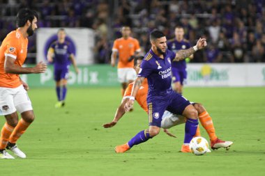 Orlando City SC, 22 Eylül 2018 'de Florida Exploria Stadyumu' nda Houston Dynamo 'yu ağırladı..