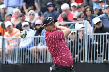 8 Mart 2020 'de Orlando Florida' daki Bay Hill Kulübü 'nde Arnold Palmer Davetiye Turu sırasında.