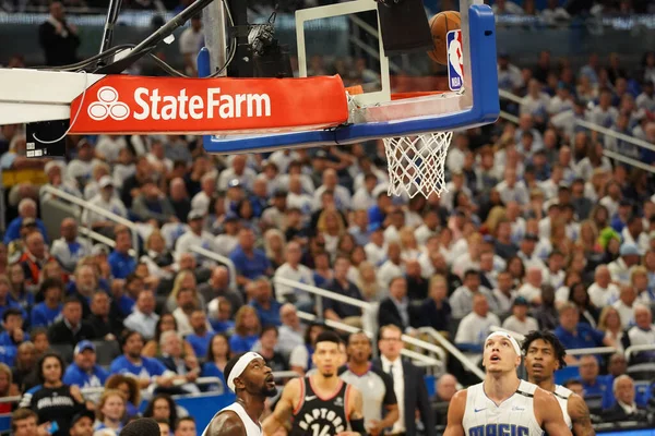 Orlando Magic Host Toronto Rapters Tijdens Nba Playoff Ronde Amway — Stockfoto