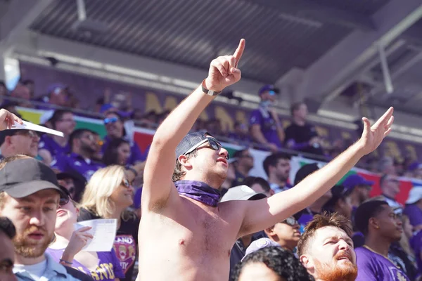 Orlando City Host Cincinnati Orlando City Stadium Orlando Florida May — Stock Photo, Image