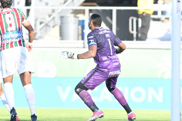 Fluminense Barcelona Durante Copa Flórida Spectrum Stadium Janeiro 2018 Orlando — Fotografia de Stock