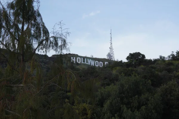 Ünlü Hollywood Tepelerinin Manzarası — Stok fotoğraf