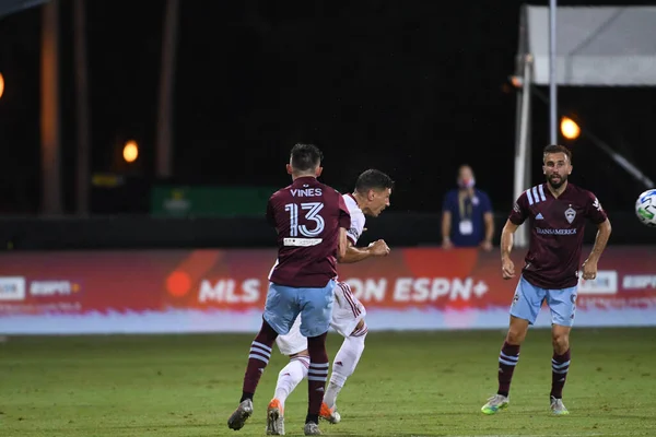 Real Salt Lake Temmuz 2020 Orlando Florida Düzenlenen Mls Sırt — Stok fotoğraf