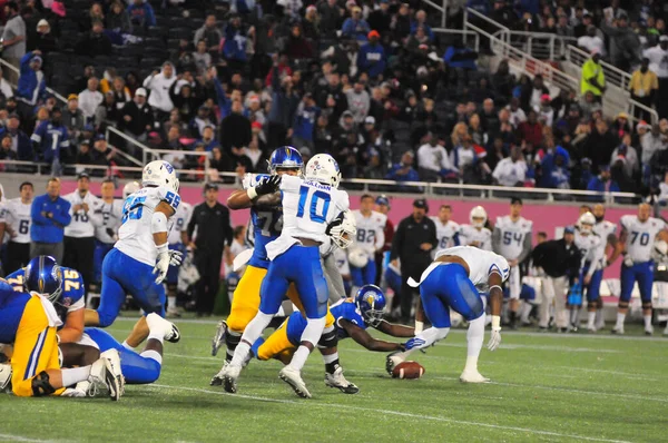 Georgia State Affronta San Jose State Durante Cure Bowl Camping — Foto Stock