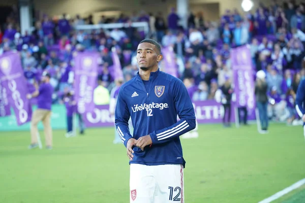 Orlando City Házigazda Real Salt Lake Exploria Stadionban 2020 Február — Stock Fotó