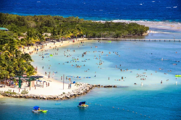 Hermosa Bahía Caoba Honduras Mayo 2014 — Foto de Stock