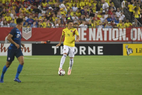 États Unis Colombie Stade Raymond James Tampa Floride Octobre 2018 — Photo