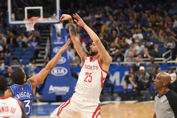 Orlando Magic Organiseert Houston Rockets Amway Arena Zondag Januari 2019 — Stockfoto