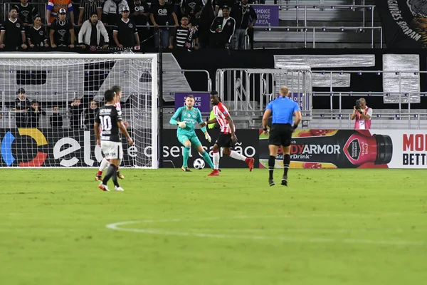 Korinterbrevet Mot Psv Eindhoven Florida Cup Orlando City Stadium Den – stockfoto