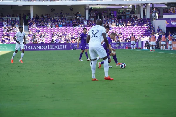 Orlando City Gastheer Cincinnati Het Orlando City Stadium Orlando Florida — Stockfoto