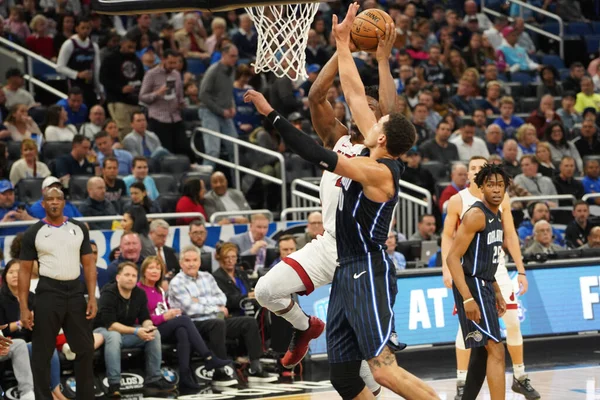 Orlando Magic Házigazda Miami Heat Amway Center Orlando Florida Szombaton — Stock Fotó