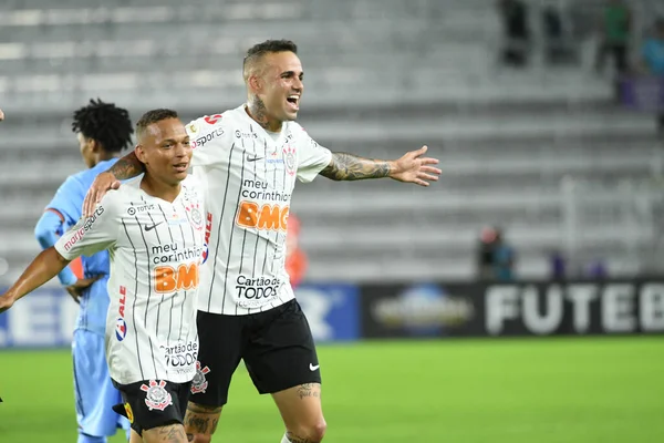 Florida Cup 2020 Corinthians Nycfc Partido Exploria Stadium Orlando Florida — Foto de Stock