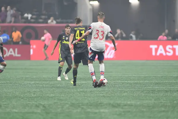 Mls All Star Juventus Mercedez Benz Stadium Atlanta Georgia Den — Stockfoto