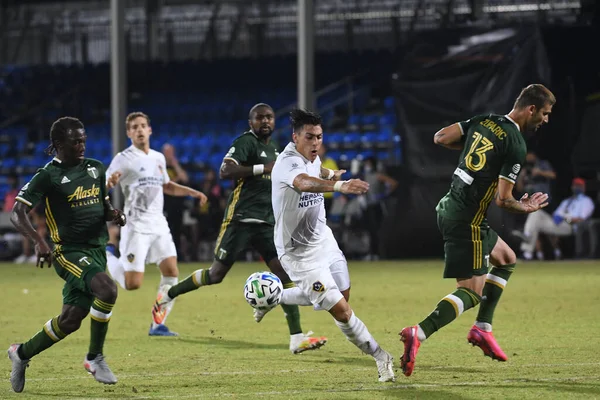 Galaxy Enfrentará Portland Timbers Durante Torneo Mls Back Espn Wild — Foto de Stock