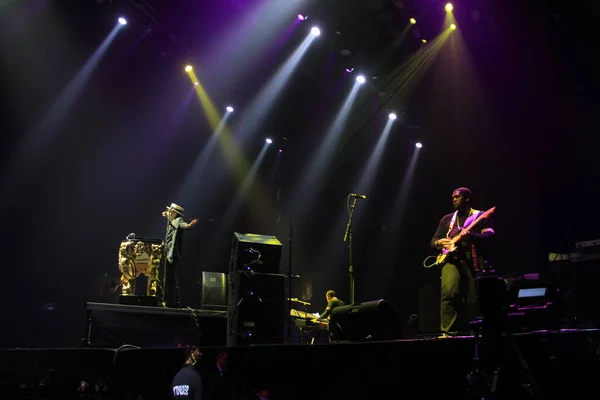 Singer Usher Apresenta Amway Center Orlando Florida Dezembro 2014 — Fotografia de Stock