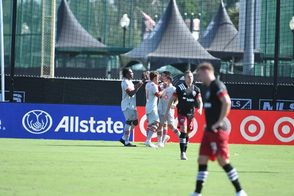 Toronto FC, 13 Temmuz 2020 tarihinde Orlando Florida 'da düzenlenen ESPN Wild World of Sports' ta düzenlenen MLS Back Tournament sırasında D.C. United ile karşı karşıya geldi.. 