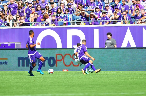 Orlando City Ospita Real Salt Lake Citrus Bowl Orlando Florida — Foto Stock