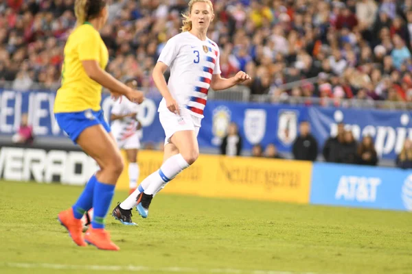 Shebelieves Cup Final Usa Brazil Raymond James Stadium Tampa Florida — Stock fotografie