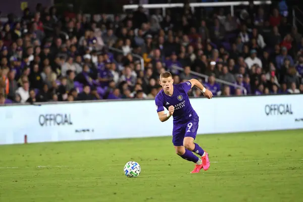 Orlando City Házigazda Real Salt Lake Exploria Stadionban 2020 Február — Stock Fotó