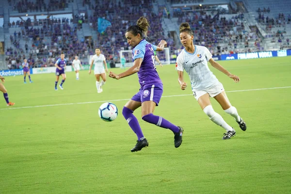 Orlando Pride 20 Temmuz 2019 tarihinde Florida Exploria Stadyumu 'nda Sky Blue FC' ye ev sahipliği yaptı..
