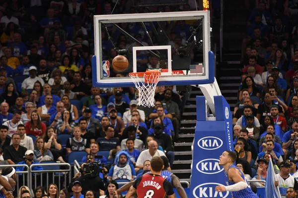 Orlando Magic Hostí Miami Heat Amway Center Orlandu Floridě Října — Stock fotografie