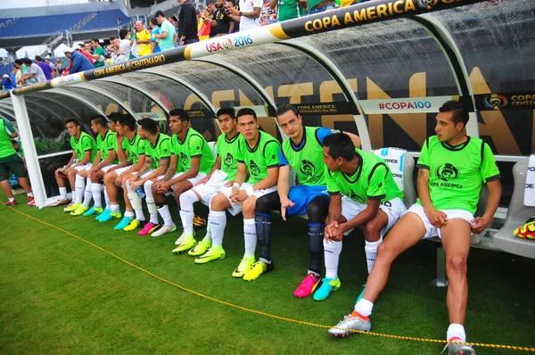 Bolivia Enfrenta Panamá Durante Copa American Centenario Orlando Florida Camping —  Fotos de Stock