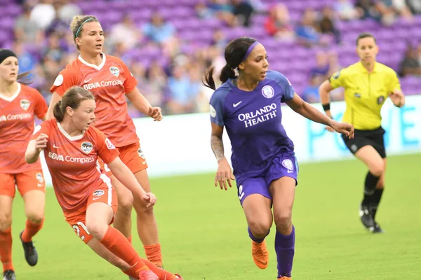 Orlando Pride Accueille Houston Dash Orlando City Stadium Juin 2018 — Photo