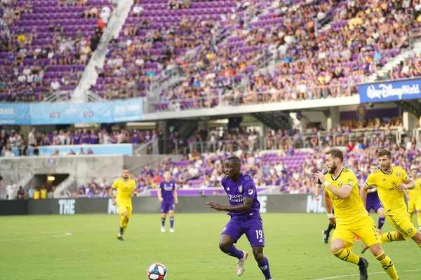 Orlando City Host Columbus Crew Orlando City Stadium July 2019 — Stock Fotó