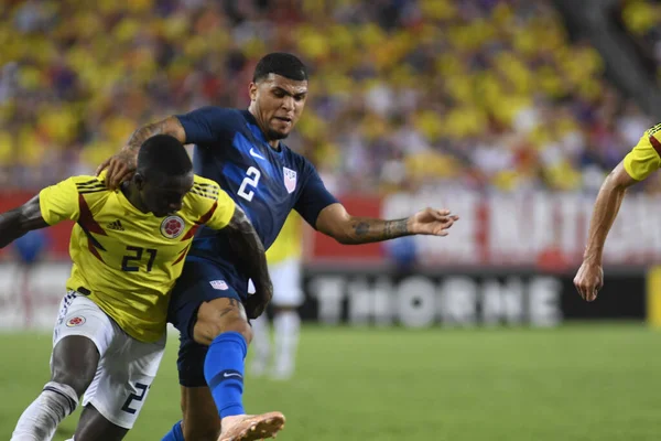 ABD Kolombiya 'ya karşı Raymond James Stadyumu' nda 11 Ekim 2018 'de.  