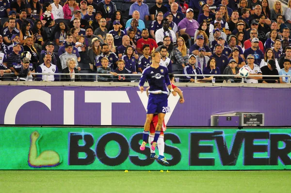 Orlando City Házigazda New York Red Bulls Camping World Stadium — Stock Fotó