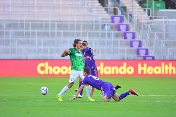 Orlando City Recebe Louis Uma Partida Pré Temporada Orlando City — Fotografia de Stock