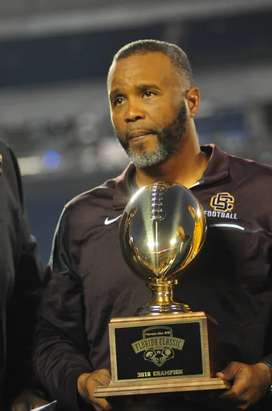 Florida Chřestýši Čelí Bethune Cookman Wildcats Během Florida Classics Stadionu — Stock fotografie