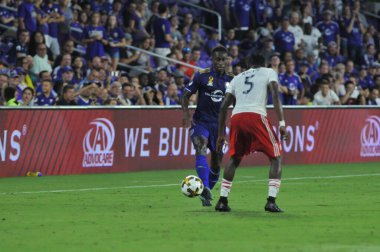 Orlando City 27 Eylül 2017 'de Orlando City Stadyumu' nda New England Devrimi 'ne ev sahipliği yaptı..  