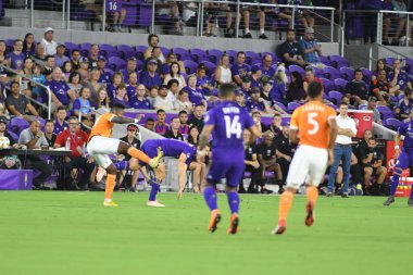 Orlando City SC, 22 Eylül 2018 'de Florida Exploria Stadyumu' nda Houston Dynamo 'yu ağırladı..