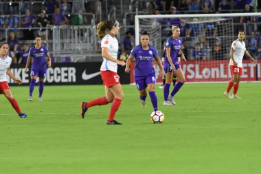 Orland Pride, 25 Ağustos 2018 'de Orlando Florida' daki Exploria Stadyumu 'nda Chicago Red Stars' a ev sahipliği yapıyor..  
