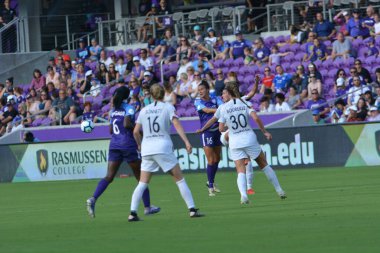 Orlando Pride 14 Nisan 2019 'da Orlando City Stadyumu' nda Portand Thorns 'a ev sahipliği yapıyor.