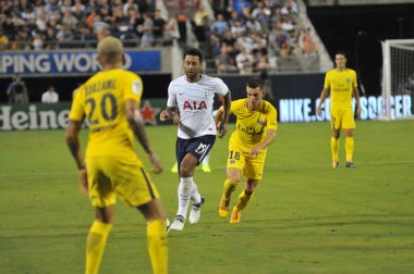 Paris Saint-Germain, Tottenham Hotspur 'a karşı 22 Temmuz 2017' de Orlando Florida 'daki Citrus Bowl' da.  