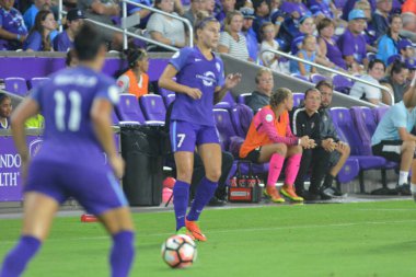 Orlando Pride 12 Ağustos 2017 'de Orlando City Stadyumu' nda New Jersey Sky Blue FC 'ye ev sahipliği yapmaktadır..  