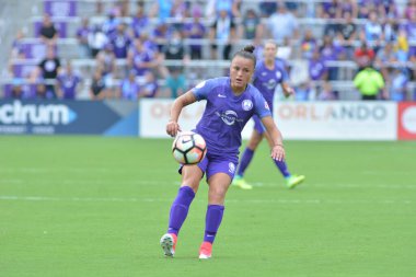 Orlando Pride 22 Nisan 2017 'de Orlando City Stadyumu' nda Washington Spirit 'e ev sahipliği yaptı.. 