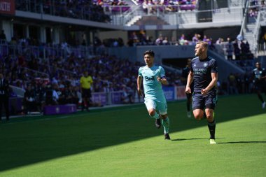Orlando City SC 20 Nisan 2019 'da Orlando City Stadyumu' nda Vancouver Whitecaps 'a ev sahipliği yapıyor..  