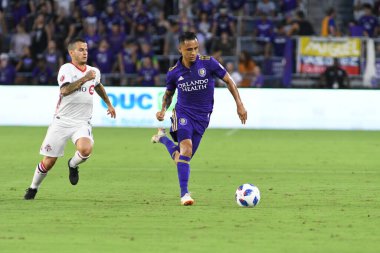 Orlando City 14 Temmuz 2018 'de Florida Exploria Stadyumu' nda Toronto FC 'ye ev sahipliği yaptı. Fotoğraf: Marty Jean-Louis