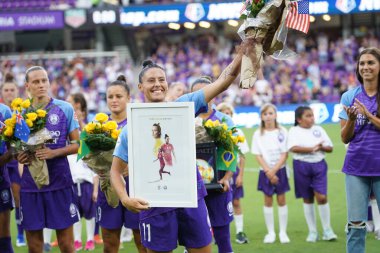 Orlando Pride 20 Temmuz 2019 tarihinde Florida Exploria Stadyumu 'nda Sky Blue FC' ye ev sahipliği yaptı..