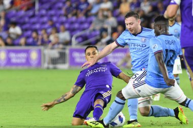 Orlando City 26 Temmuz 2018 'de Florida Exploria Stadyumu' nda NYC FC 'ye ev sahipliği yaptı. Fotoğraf: Marty Jean-Louis